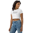 Women Organic Crop Top