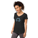 Women’s Fitted V-neck T-shirt