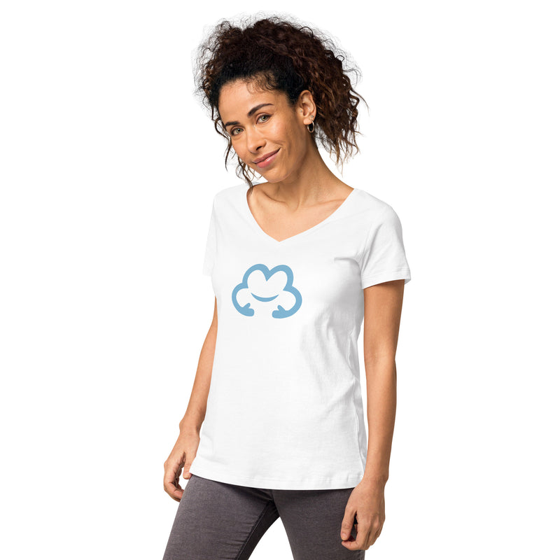 Women’s Fitted V-neck T-shirt